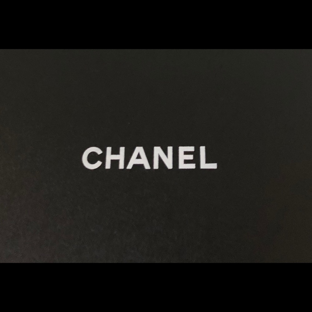 Chanel Black Lambskin Tablet Case